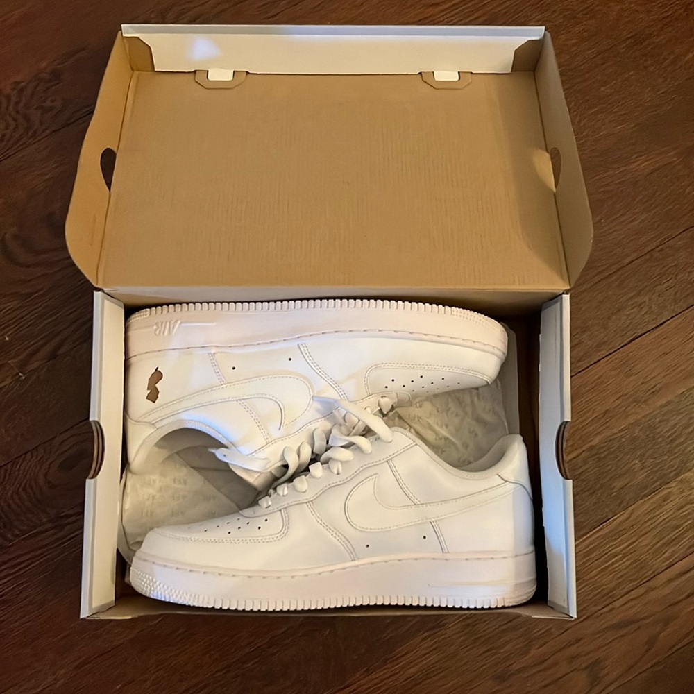 Nike Air Force 1 Jerz Fazos. Size 10.5. Worn once.